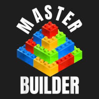 Master Builder Building Blocks Brick Builders Toys Gift Classic T-shirt | Artistshot