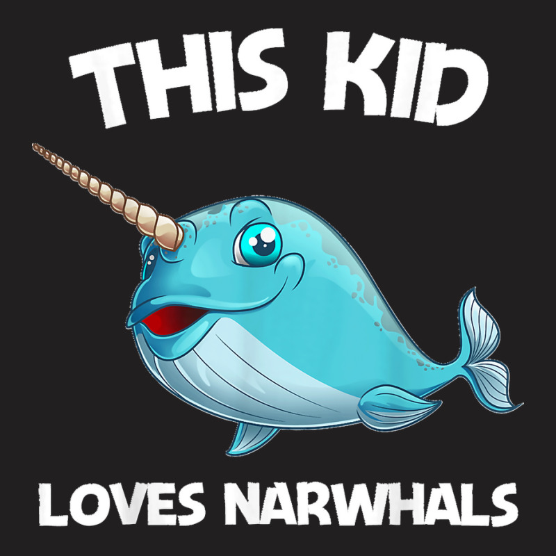 Funny Narwhal Gift For Kids Boys Girl Sea Whale Fish Animal T-shirt | Artistshot