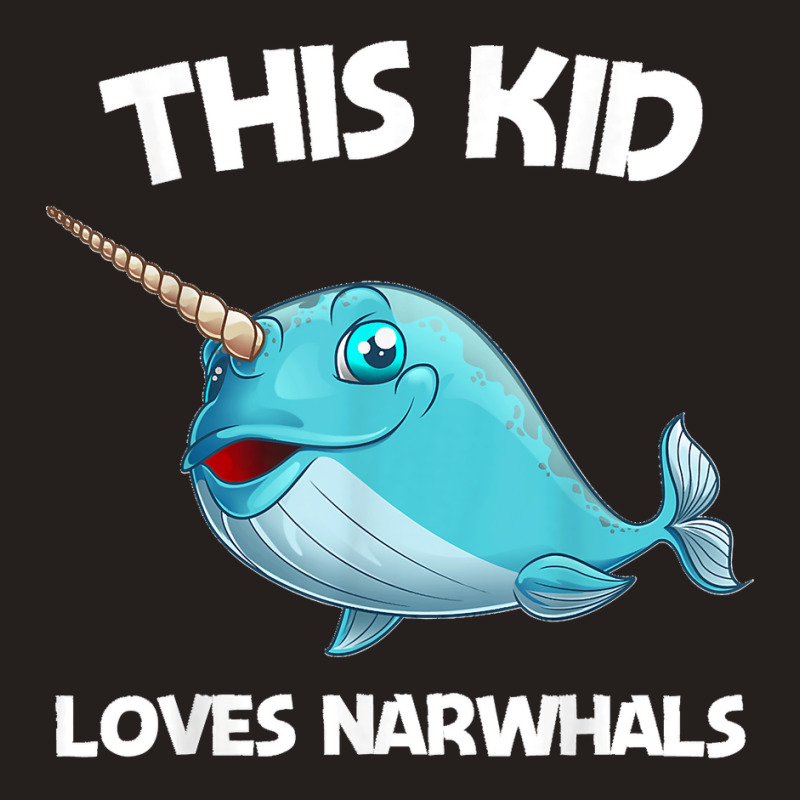 Funny Narwhal Gift For Kids Boys Girl Sea Whale Fish Animal Tank Top | Artistshot