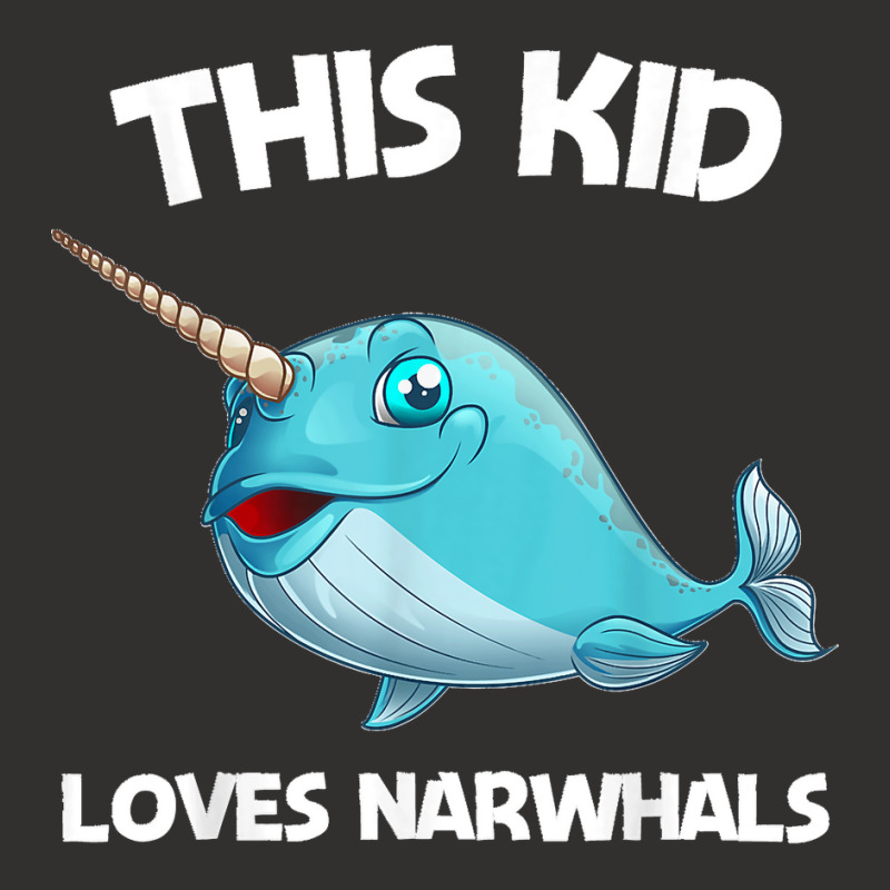 Funny Narwhal Gift For Kids Boys Girl Sea Whale Fish Animal Champion Hoodie | Artistshot