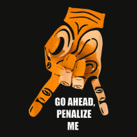 Go Ahead Penalize Me Upside Down Horns Oklahoma Tee Scorecard Crop Tee | Artistshot