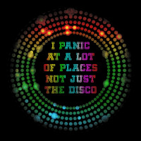 I Panic At A Lot Of Places Not Just The Disco Retro Meme Fleece Short | Artistshot