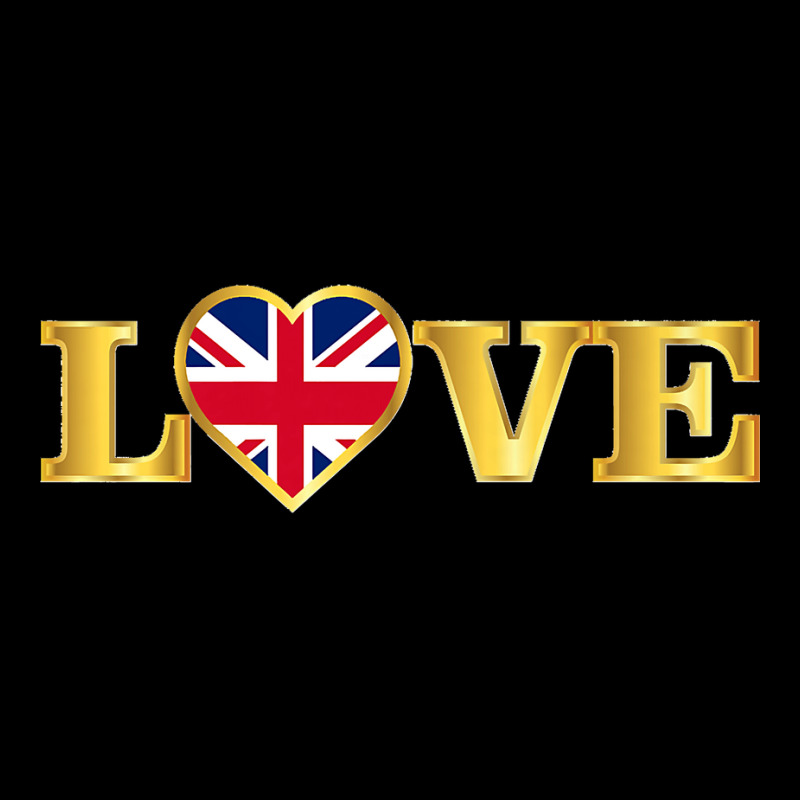 United Kingdom Flag British Great Britain Uk Heart Premium Pocket T-shirt | Artistshot