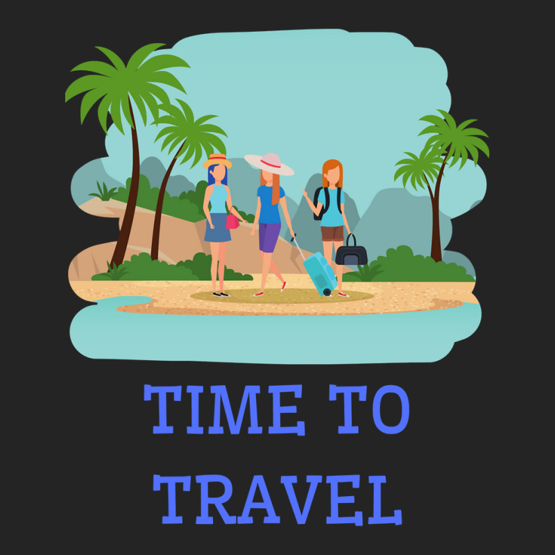 Girls Its Time To Travel 3/4 Sleeve Shirt by Mathew Rodden | Artistshot