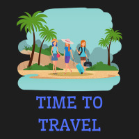 Girls Its Time To Travel Classic T-shirt | Artistshot