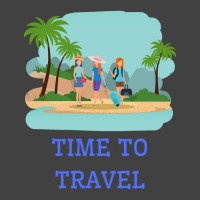 Girls Its Time To Travel Vintage T-shirt | Artistshot