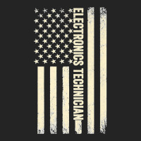 Usa Flag Technician Proud American Electronics Technician Premium 3/4 Sleeve Shirt | Artistshot