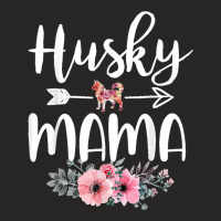 Fun Siberian Husky Mama Gift Dog Lover Apparel Huskies Mom Ladies Fitted T-shirt | Artistshot