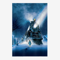 The Polar Express Poster Scorecard Crop Tee | Artistshot