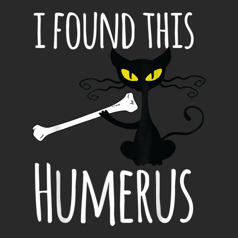 I Found This Humerus Funny Cat Halloween Costume Printed Hat | Artistshot