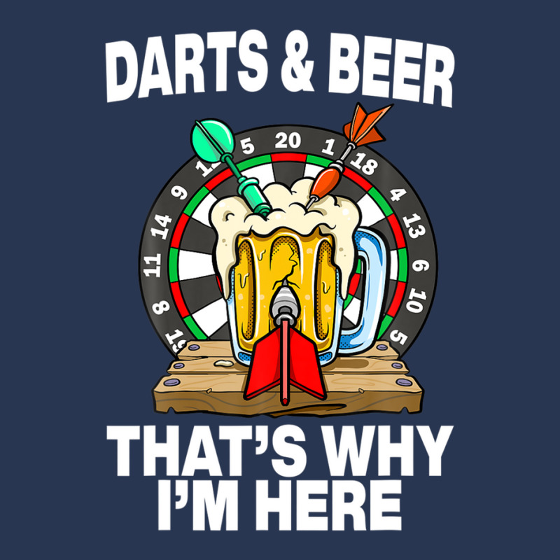 Darts & Beer That'swhy I'm Here Dartboard Dart Player Ladies Denim Jacket by asongurules3 | Artistshot