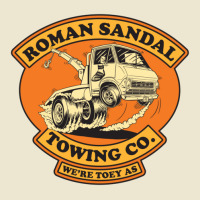 Roman Sandal Towing Co. Cropped Hoodie | Artistshot