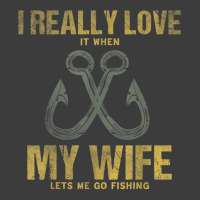 I Really Love It When My Wife Funny Fishing Adult Humor Men's Polo Shirt | Artistshot