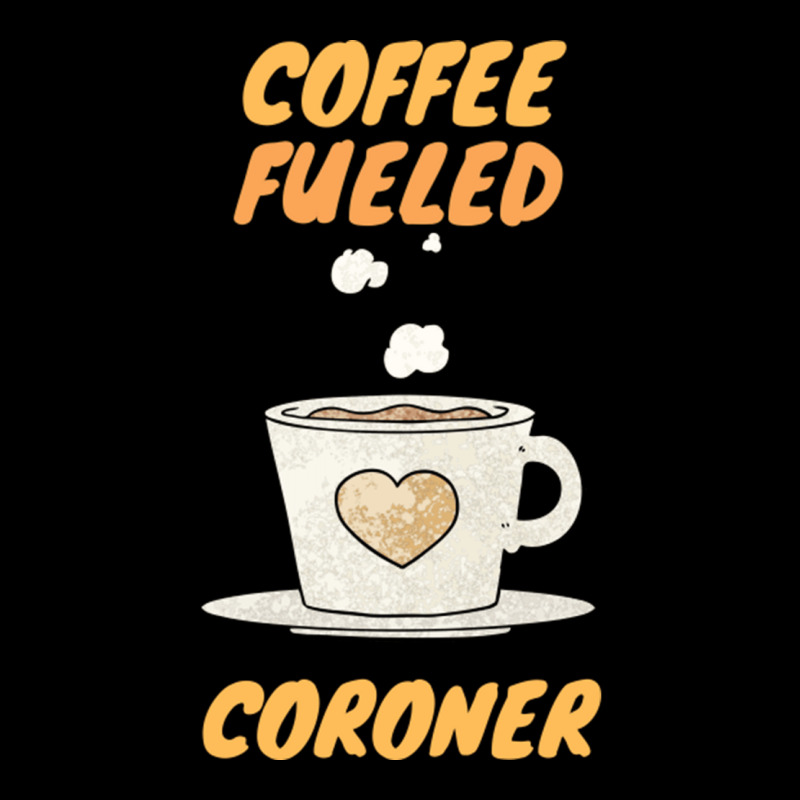 Coffee Fueled Coroner Adjustable Cap | Artistshot