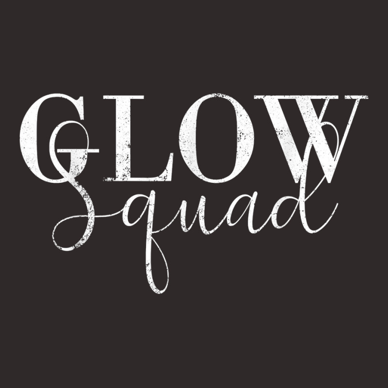 Vintage Glow Squad Facialist Glowing Skin Esthetician Glow T Shirt Racerback Tank | Artistshot