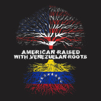 American Raised With Venezuelan Roots Venezuela T-shirt | Artistshot