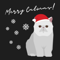 Exotic Shorthair Cat Merry Catmas Christmas Cat Lovers Pullover Hoodie Classic T-shirt | Artistshot