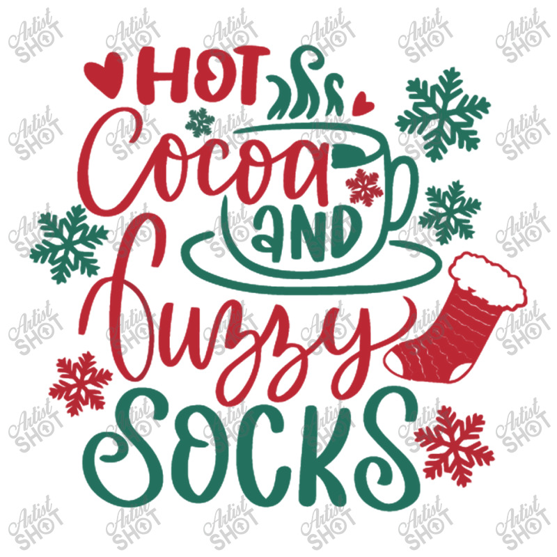 Hot Cocoa And Fuzzy Socks Christmas Crewneck Sweatshirt | Artistshot