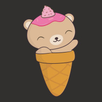 Brown Bear Ice Cream Cone Champion Hoodie | Artistshot