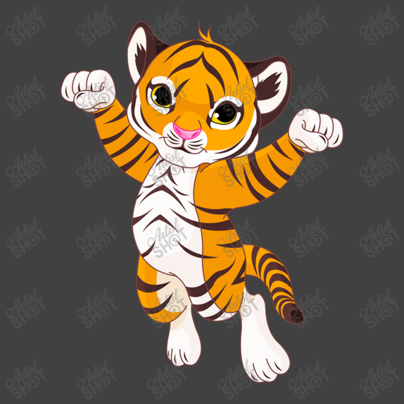 Cute Little Tiger Vintage T-shirt | Artistshot