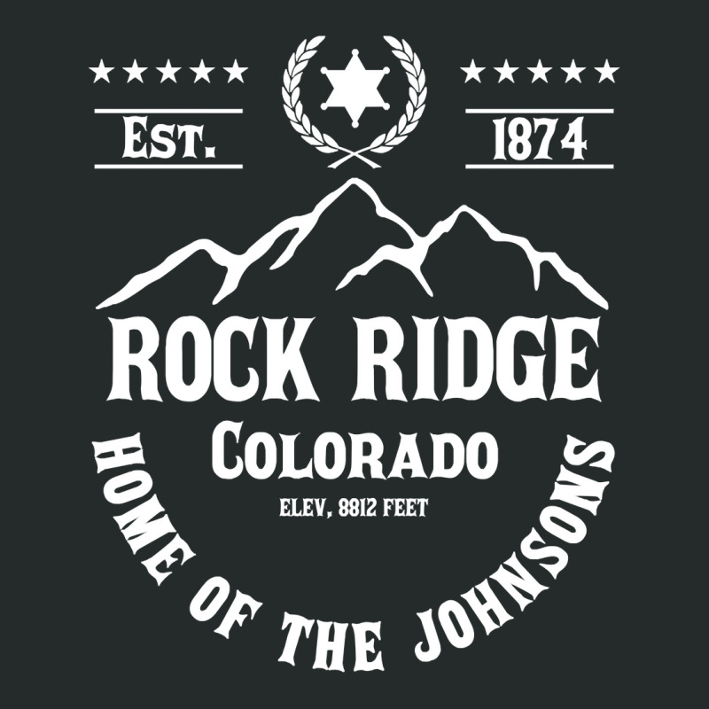 Rock Ridge Colorado Women's Triblend Scoop T-shirt by MichelleLeitch | Artistshot