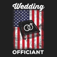 Us Flag  Ordained Minister  Pastor  Wedding Officiant T Shirt Ladies Polo Shirt | Artistshot