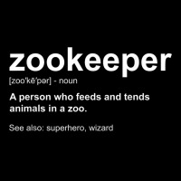 Zoologist Wild Animal Keeper - Zoological Zookeeper Youth Jogger | Artistshot