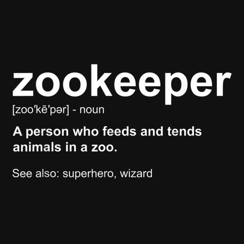 Zoologist Wild Animal Keeper - Zoological Zookeeper Graphic Youth T-shirt by WarrenERand | Artistshot