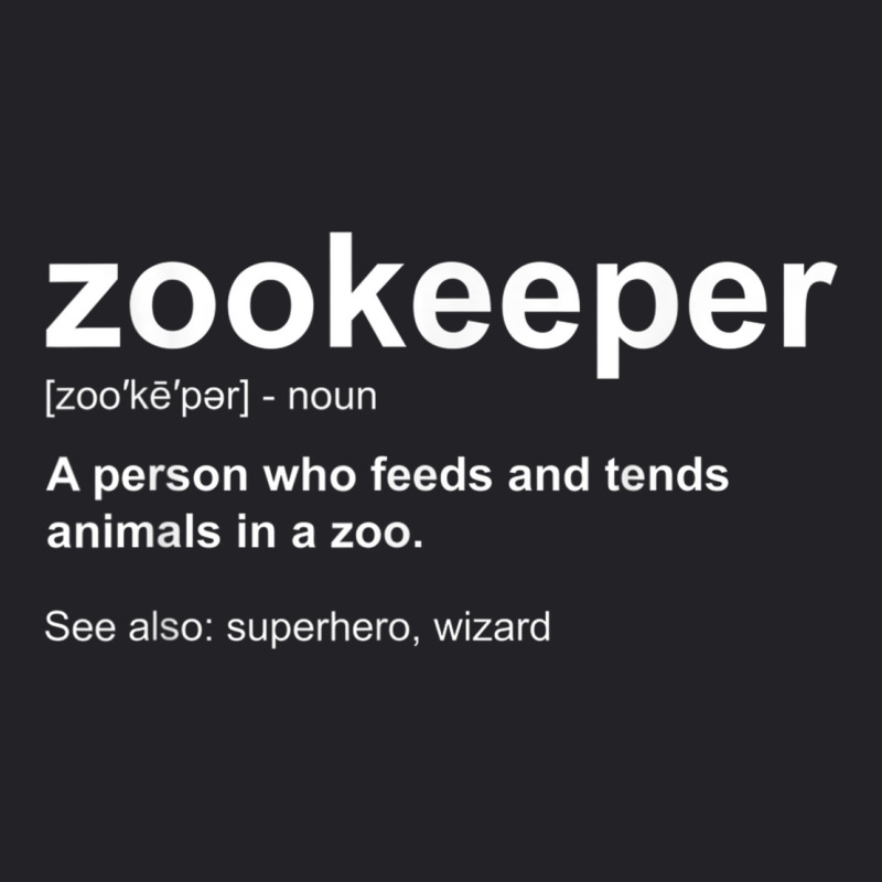 Zoologist Wild Animal Keeper - Zoological Zookeeper Youth Tee by WarrenERand | Artistshot