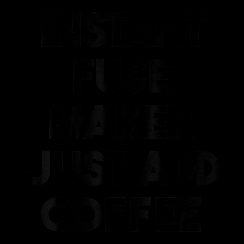 Instant Fuse Maker Just Add Coffee T Shirt Cropped Sweater by tzecluco | Artistshot