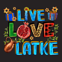 Live Love Latke Happy Hanukkah Jewish Holiday Western T Shirt Vintage Cap | Artistshot