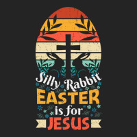 Funny Happy Easter Quote, Silly Rabbit Easter Is For Jesus   Silly Rab 3/4 Sleeve Shirt | Artistshot