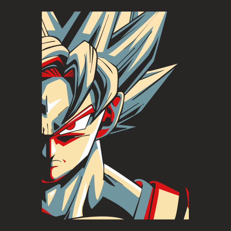 Goku Hope Style Ladies Fitted T-Shirt by maftuhi | Artistshot