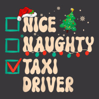 Nice Naughty Taxi Driver Christmas Pajama Xmas List Funny T Shirt Ladies Curvy T-shirt | Artistshot