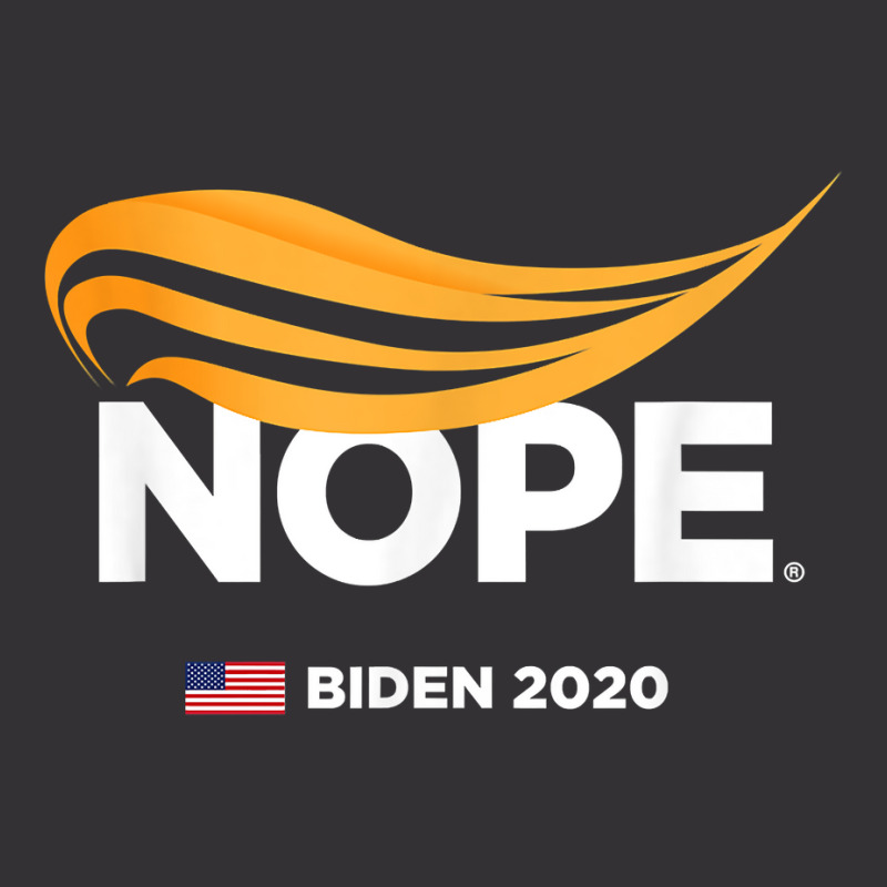 Anti Trump, Biden 2020, Trump Nope, Trump No, Humorous T Shirt Vintage Short | Artistshot