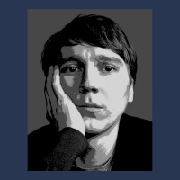 Paul Dano Pop Art Portrait Ladies Denim Jacket | Artistshot