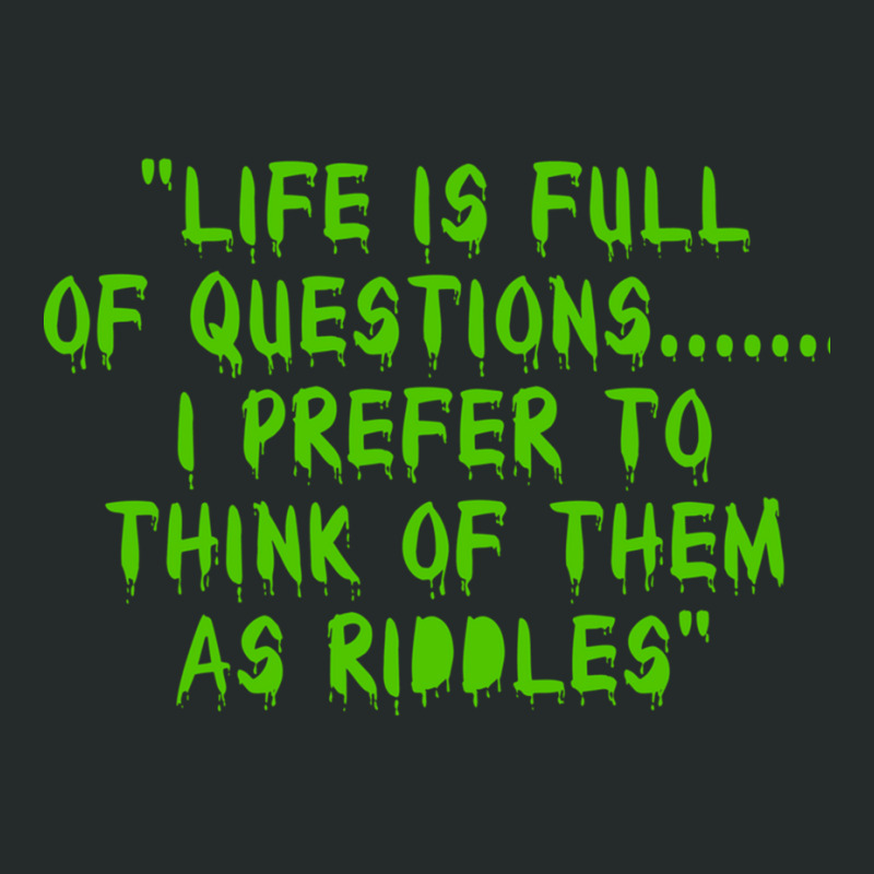 The Riddler Quote  Paul Dano Women's Triblend Scoop T-shirt by FRITZAUL | Artistshot