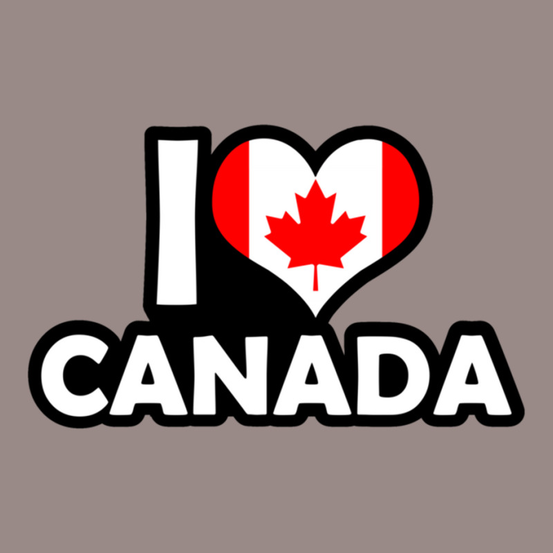 I Love Canada- For All Canada Fans Vintage T-shirt | Artistshot