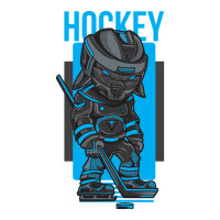 Hockey Man Blue And Gray Zipper Hoodie | Artistshot