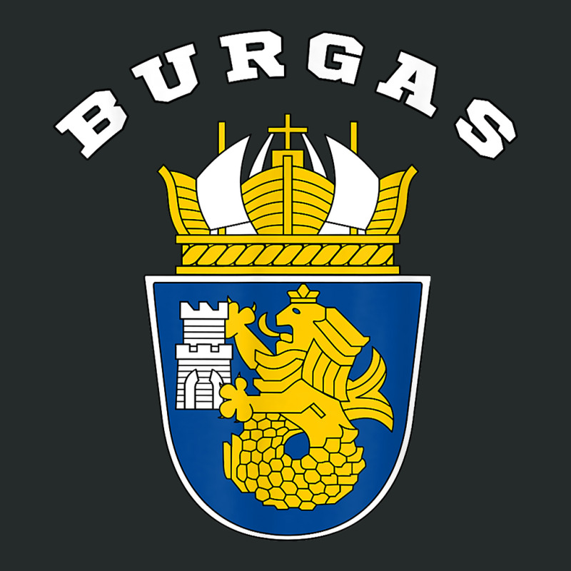 Burgas Coat Of Arms Flag National Pride Gift Souvenir T Shirt Women's Triblend Scoop T-shirt by rowenapas5d | Artistshot