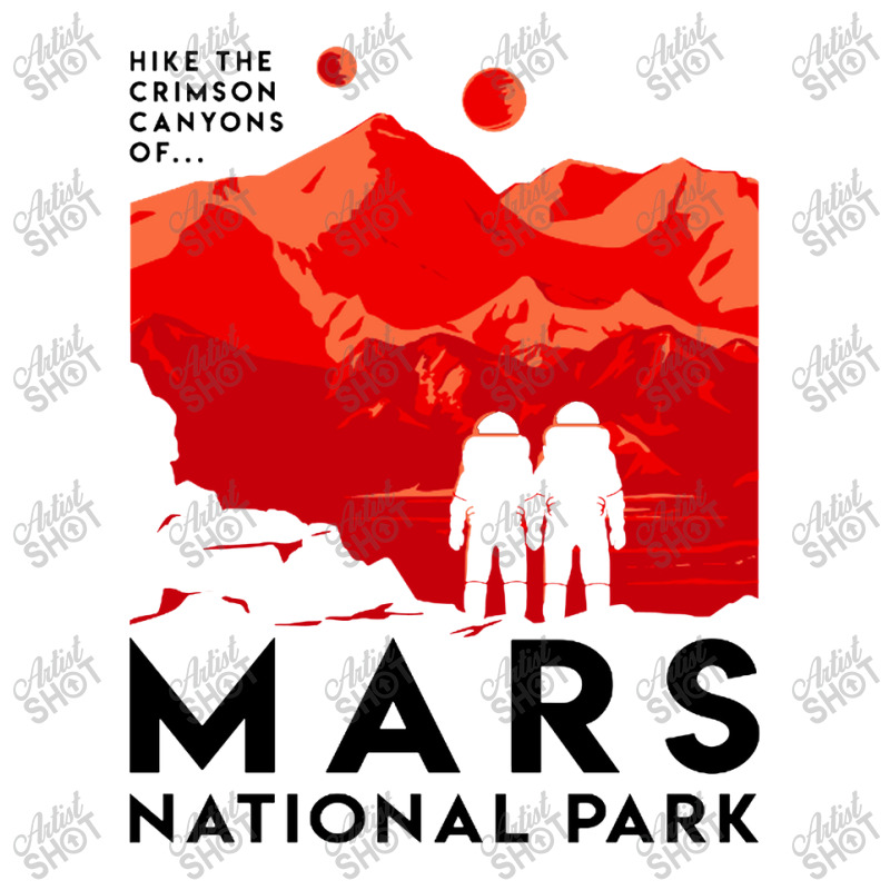 Mars National Park 3/4 Sleeve Shirt | Artistshot