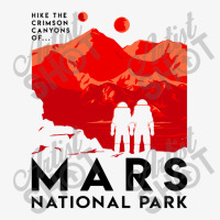 Mars National Park Ladies Fitted T-shirt | Artistshot