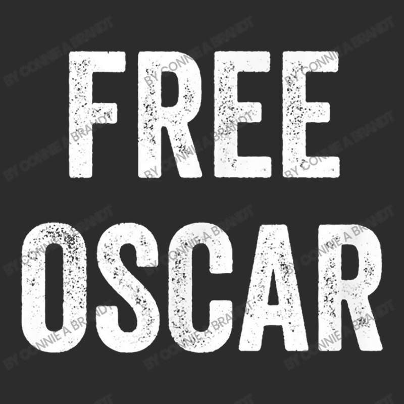 Free Oscar, Support Oscar's Release From Prison, Locked Up Exclusive T-shirt by Connie A Brandt | Artistshot