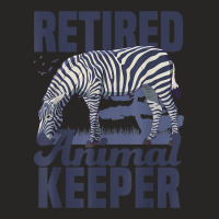 Retired Animal Keeper Animal Lover Zoologist Zoo Keeping T Shirt Ladies Fitted T-shirt | Artistshot