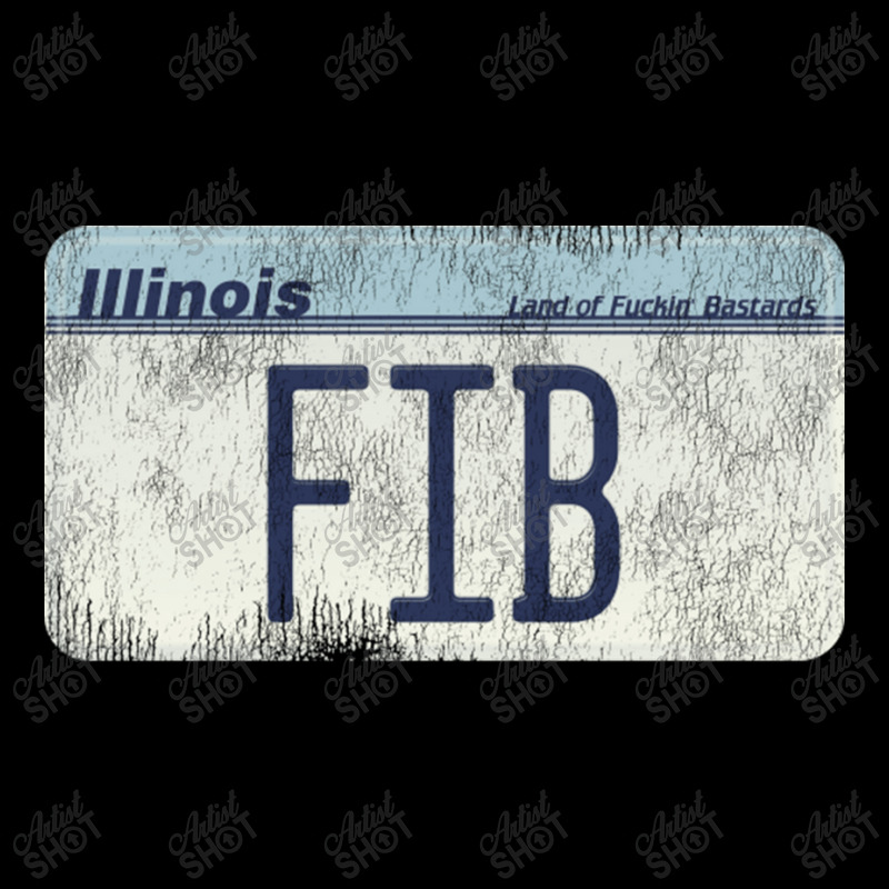 Illinois Fib License Cropped Sweater by TerriBeverly | Artistshot