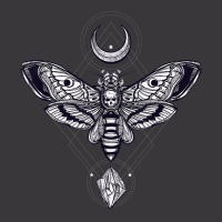 Crystal Moon And Death Mothmystic Pagan Skeleton Ladies Curvy T-shirt | Artistshot