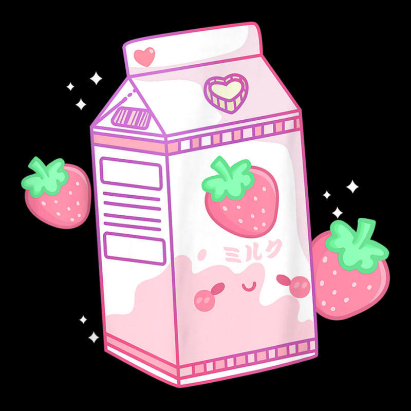 Strawberry Milk Shake Kawaii Anime Adjustable Cap by LilyWillis | Artistshot