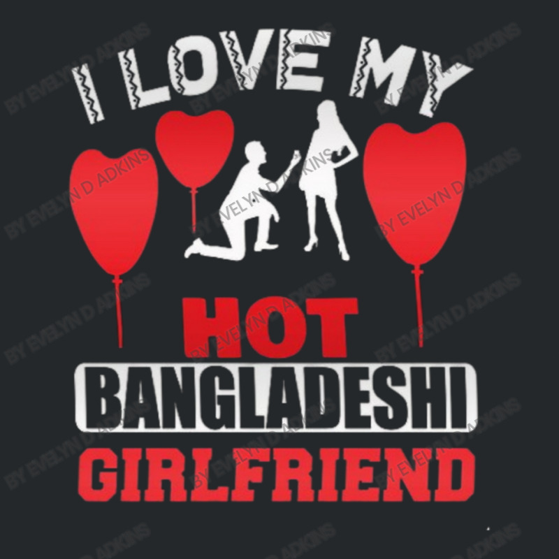 Bangladeshi Bf Crewneck Sweatshirt by Evelyn D Adkins | Artistshot