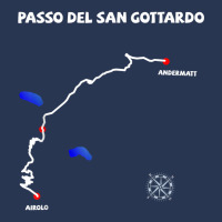 Gotthardpass Serpentine Switzerland Passo Del San Gottardo T Shirt Men Denim Jacket | Artistshot