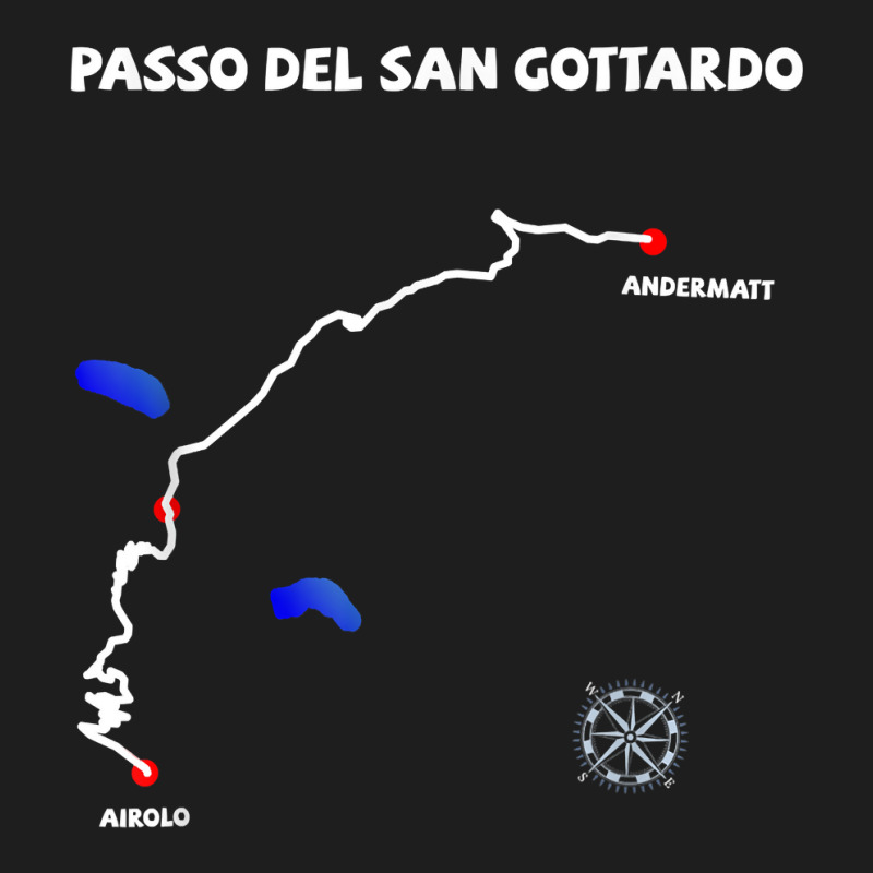 Gotthardpass Serpentine Switzerland Passo Del San Gottardo T Shirt Classic T-shirt | Artistshot